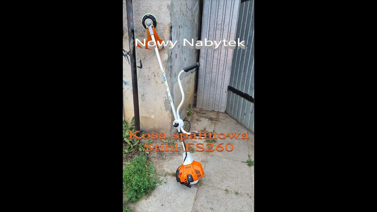 Stihl FS260 KOSA SPALINOWE DLA ROLNICTWA I OGRODNICTWA ⭐️ New Acquisition 🌟  Brushcutter Stihl FS260