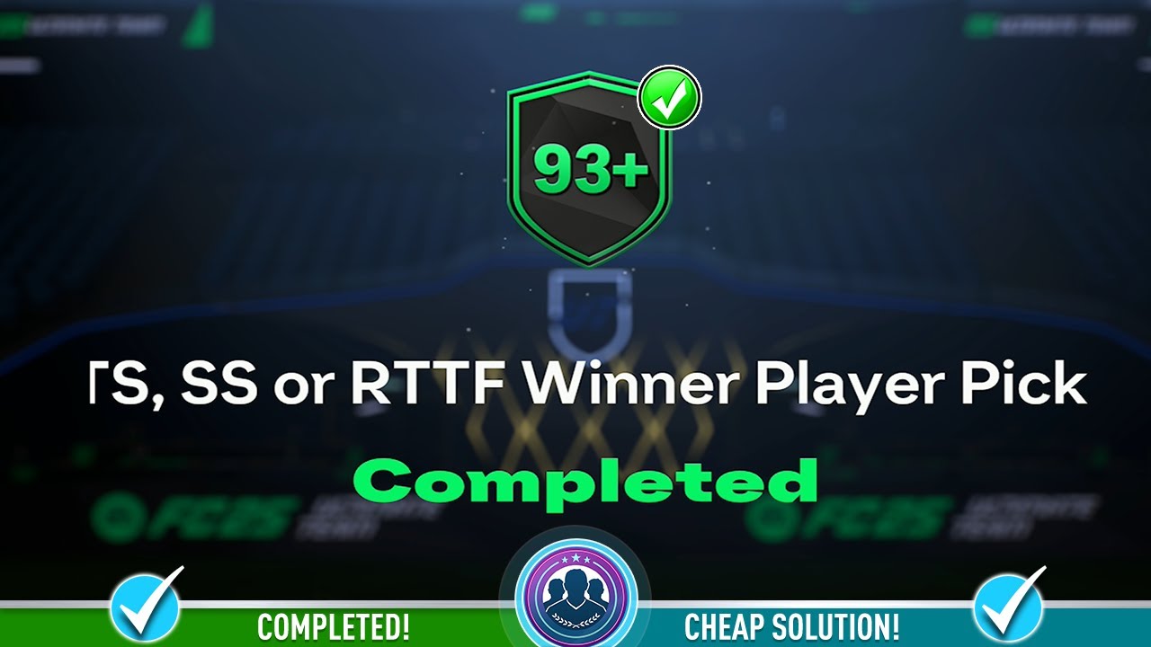 93+ 1 of 5 TOTS, SS or RTTF Winner Player Pick Opened! - Cheap Solution & SBC Tips - FC 25