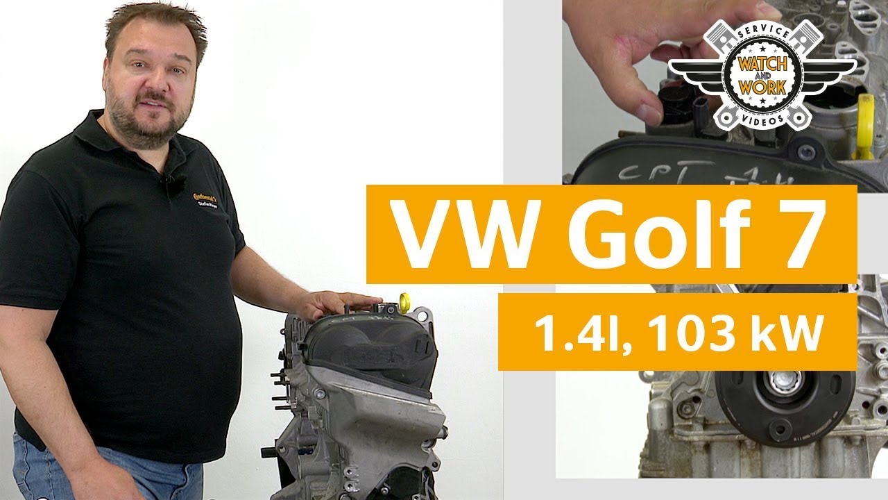 [EN] Watch and Work Tutorial: timing belt replacement – VW Golf 7 1,4l 103 KW (1/2)