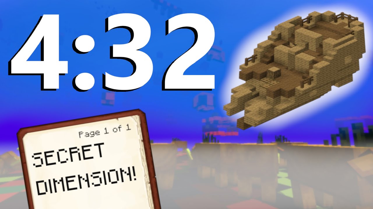 [4:32] Minecraft 20w14 Speedrun | 2ND PLACE