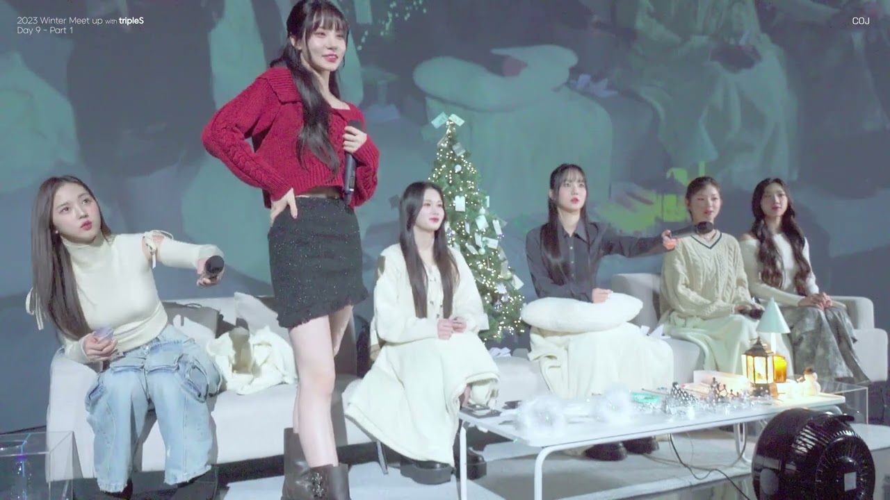 2023 Winter meet up with tripleS : Day9 - part1 (이지우, 마유,김나경, 윤서연, 곽연지, 니엔)