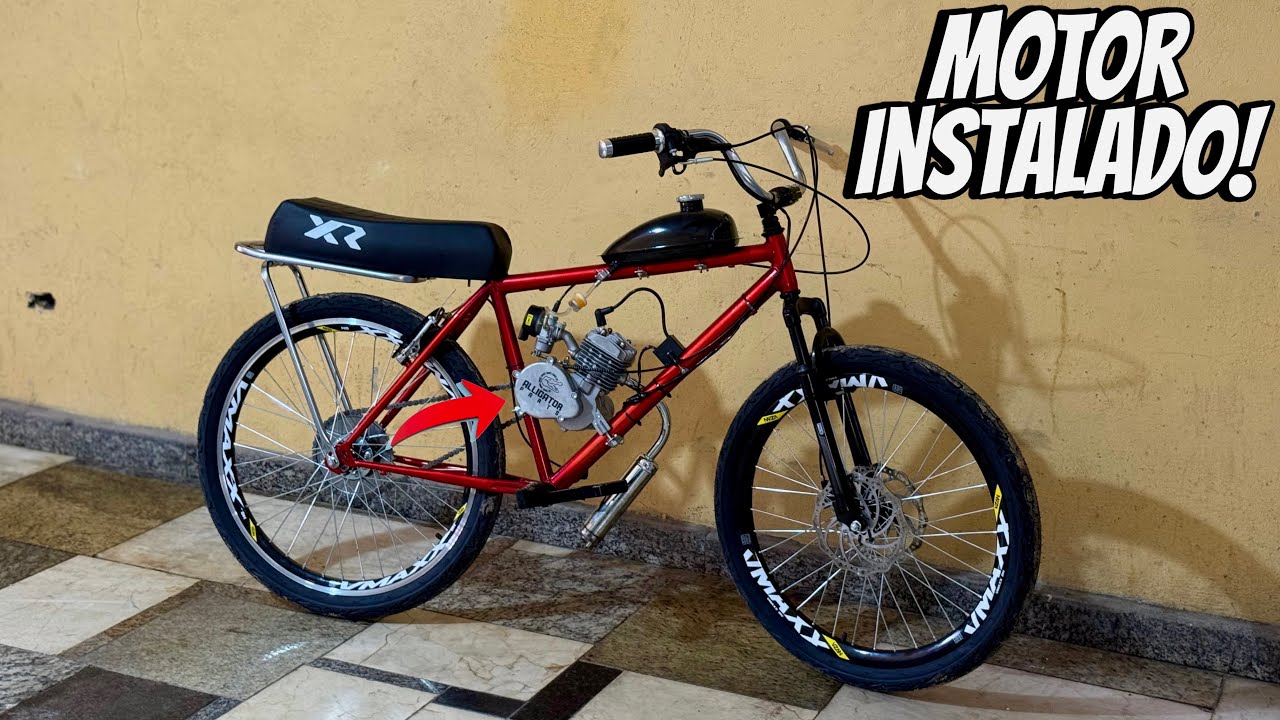 COMO COLOCAR KIT MOTOR NA BIKE!