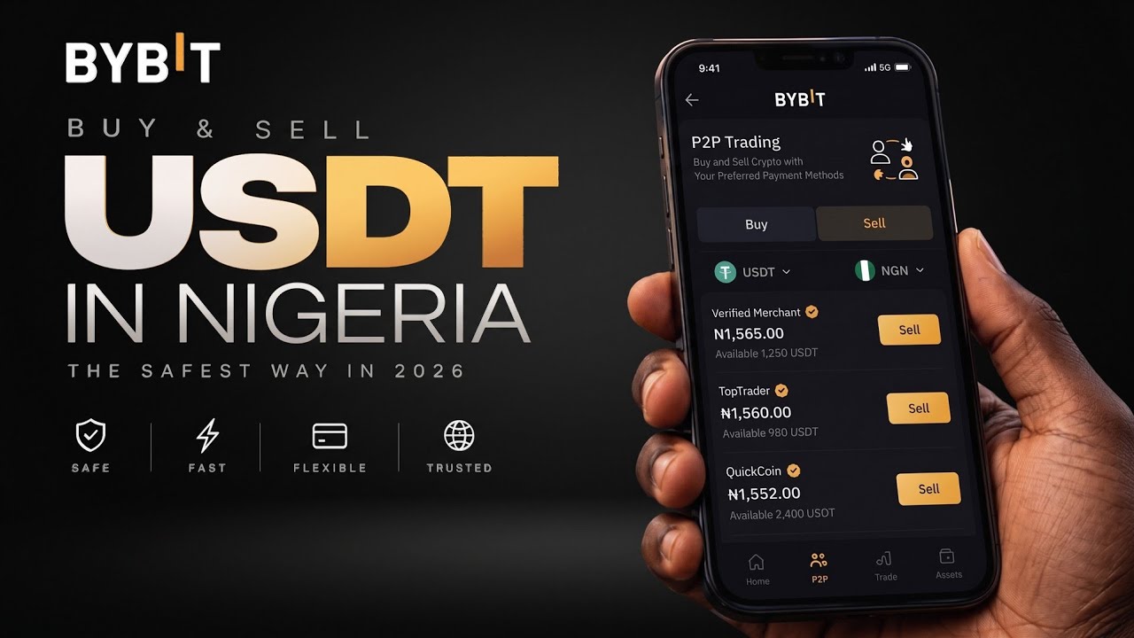 Как покупать и продавать USDT в Нигерии через Bybit (2026)