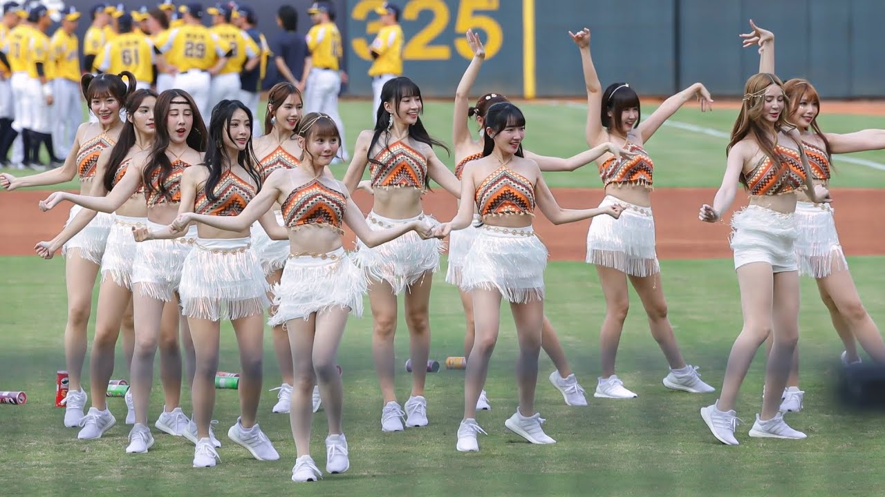 [2025-05-17] Passion Sisters 開場表演💛 這套造型太驚艷了🔥 (品客FUN-開罐POP！) @台中洲際棒球場