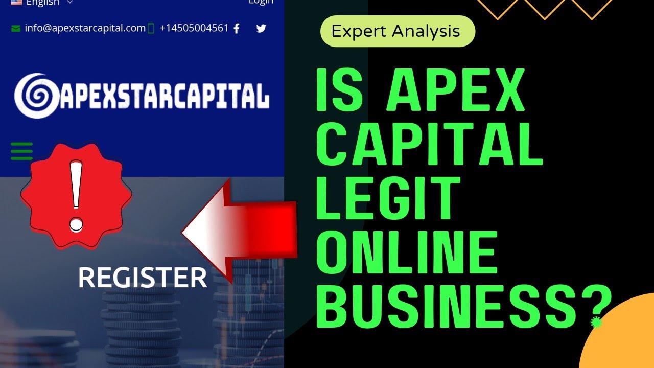 Is Apex Capital Legit online business to invest in?? Watch Careful!