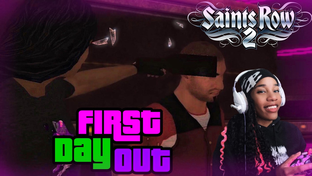 First Day Out ! 🔓 Saints Row 2 Ep. 1 Jailbreak . Female walkthough