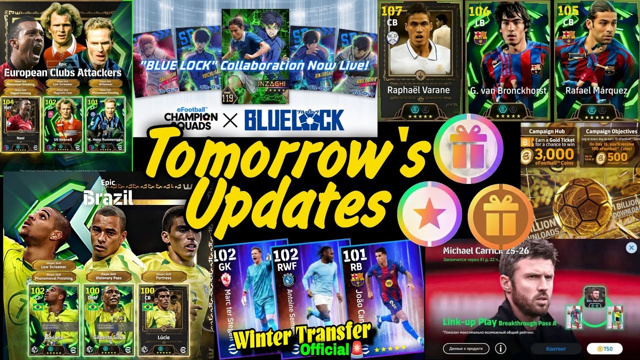 New Big Campaign: What is coming on Tomorrow & Next Thursday in eFootball 2026, Free Coins & Bigtime