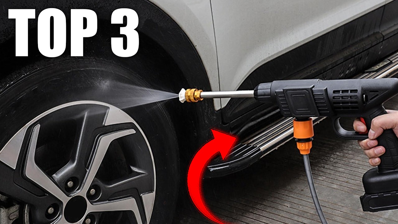 Top 3 des Meilleurs Nettoyeur Haute Pression &agrave; Batterie !