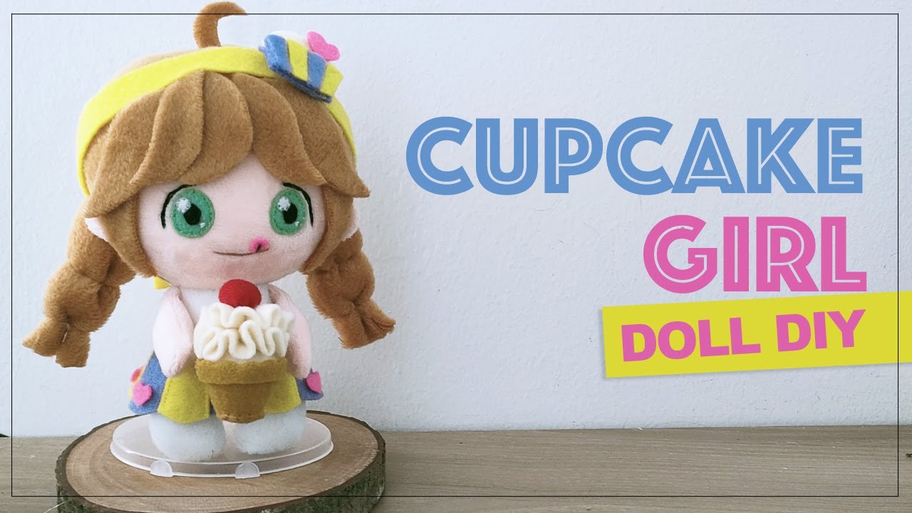 CUPCAKE GIRL DOLL DIY