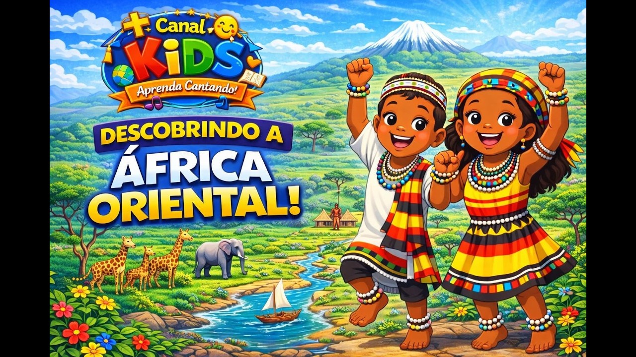 DESCOBRINDO A &Aacute;FRICA ORIENTAL - Aprenda cantando