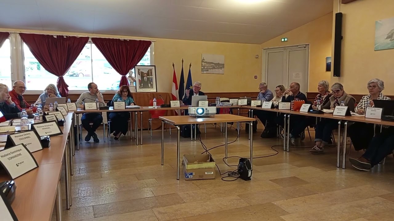 Réunion publique du conseil municipal du lundi 7 avril 2025