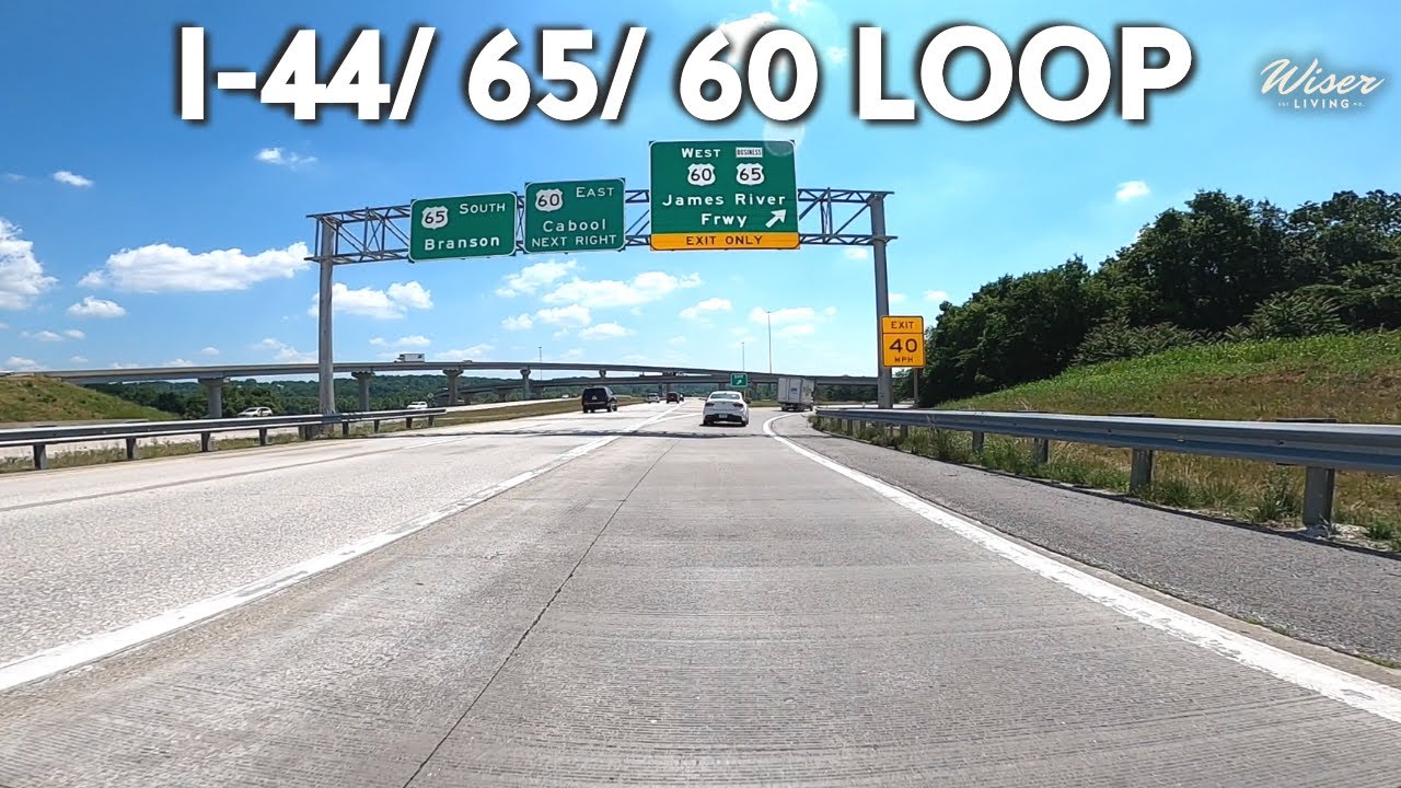 Drive Springfield, Mo: I-44, HWY 65, HWY 60