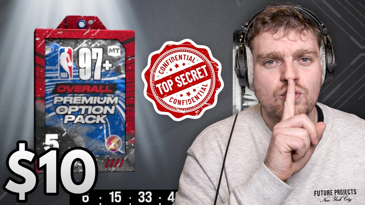 I Spent $10 on This SECRET Galaxy Opal Option Pack in NBA 2k26 MyTEAM!!