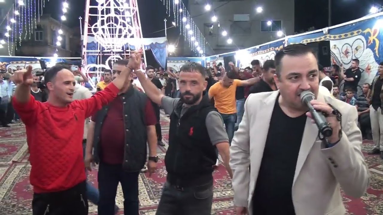 حفل العريس احمد ابو زيتون  الفنان فرج قداح مركز وتسجيلات العداله بداره عصام العداله ج/2