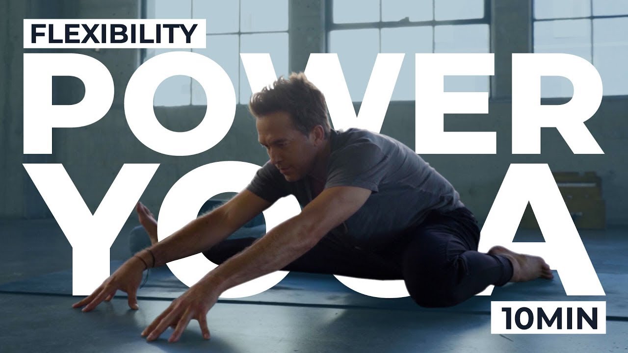 10 Min Power Yoga FLEXIBILITY Routine l Flow & Go Series