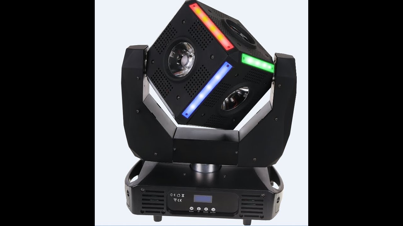 Lumin Lights Cubix LED Moving Head Tutorial LDI 2015 Las Vegas