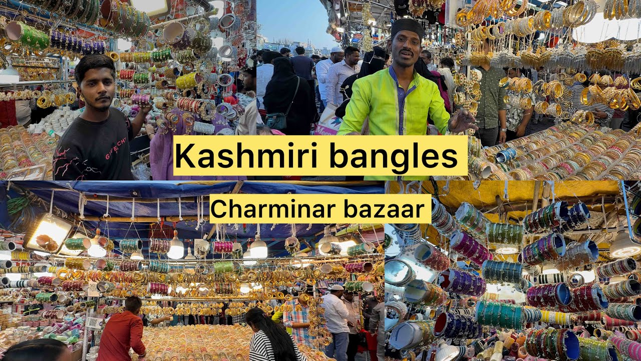 Kashmiri bangles at Charminar 