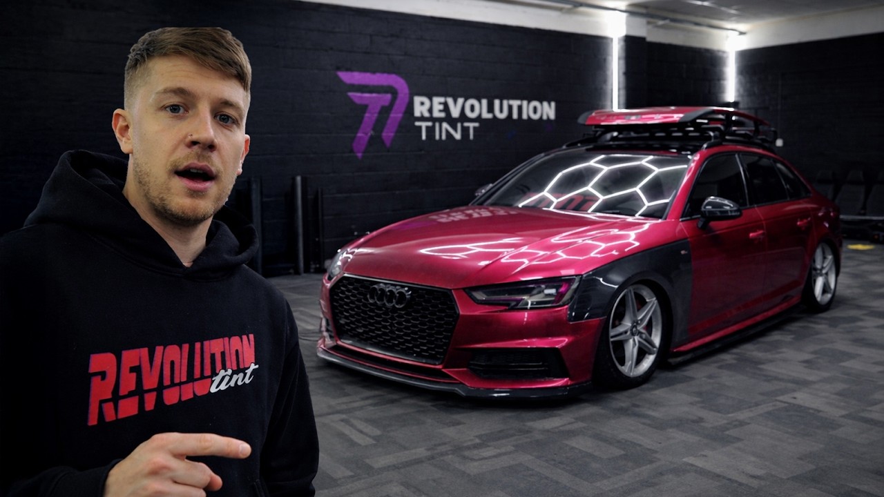 Наш выставочный автомобиль Audi A4, эпизод 1.