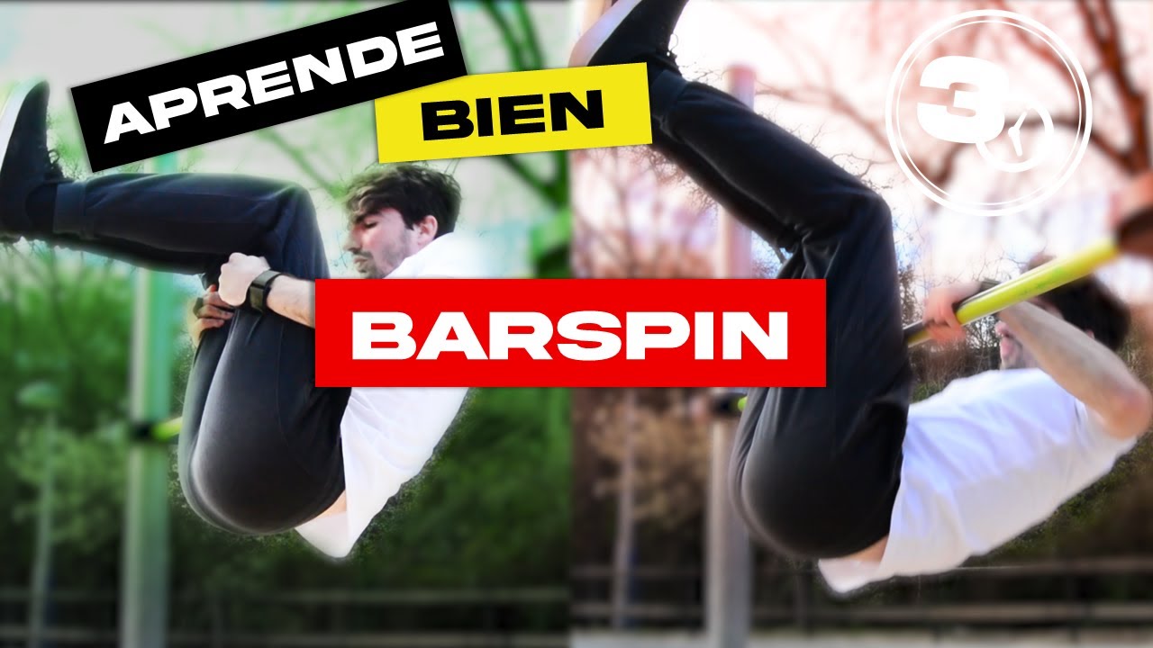 Si te atascas MIRA ESTO | BARSPIN Tutorial calistenia | Giro en barra