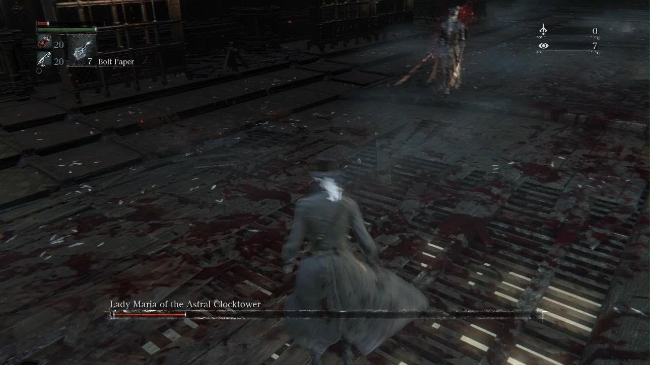 Bloodborne - Lady Maria - No Hit (+0 weapon)