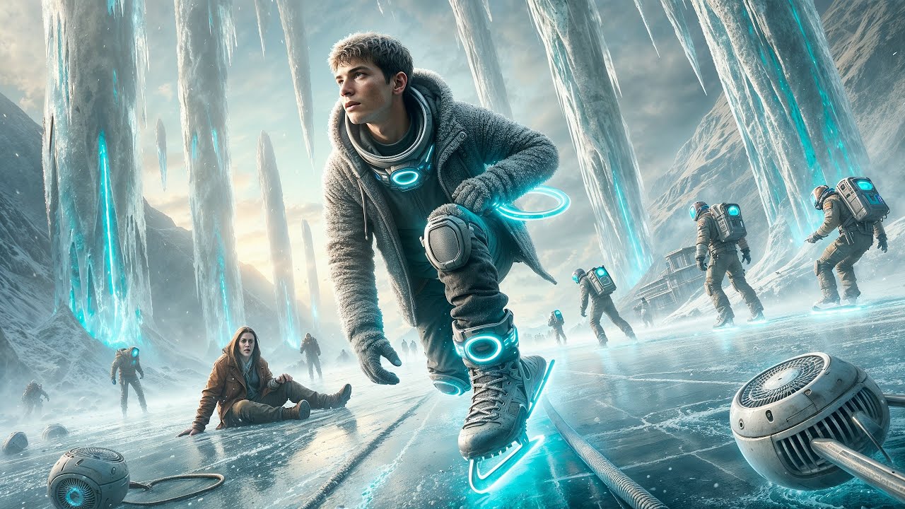 Alien Students Freeze During Ice Maze Test—Human Slides Through It Like a Skater / HFY