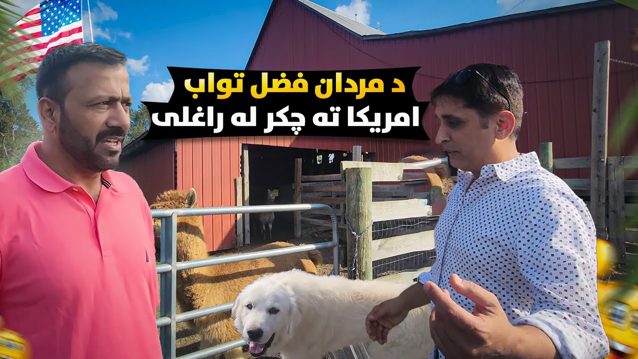 د مردان فضل تواب امریکا ته چکر له راغلی.