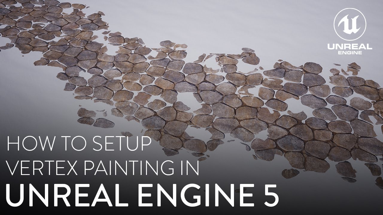 Как настроить вершинную покраску в Unreal Engine 5