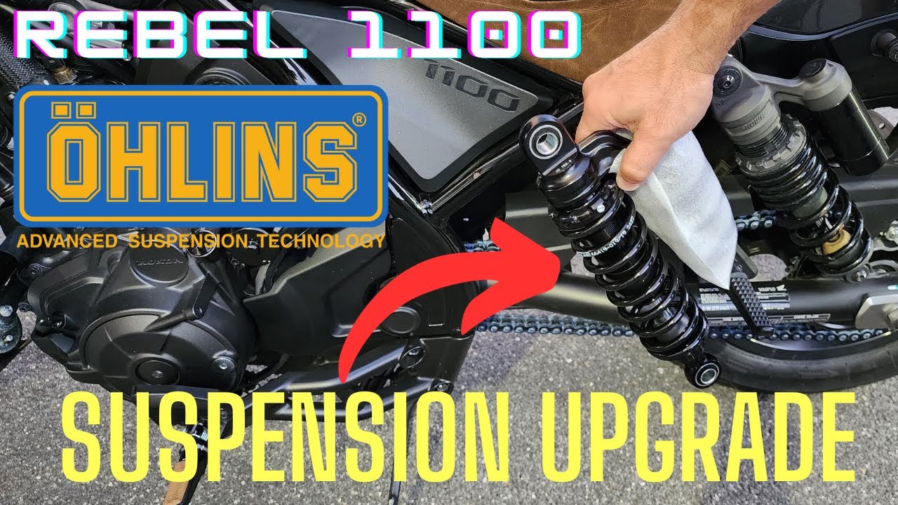 Rebel 1100 Suspension UPGRADE!!!