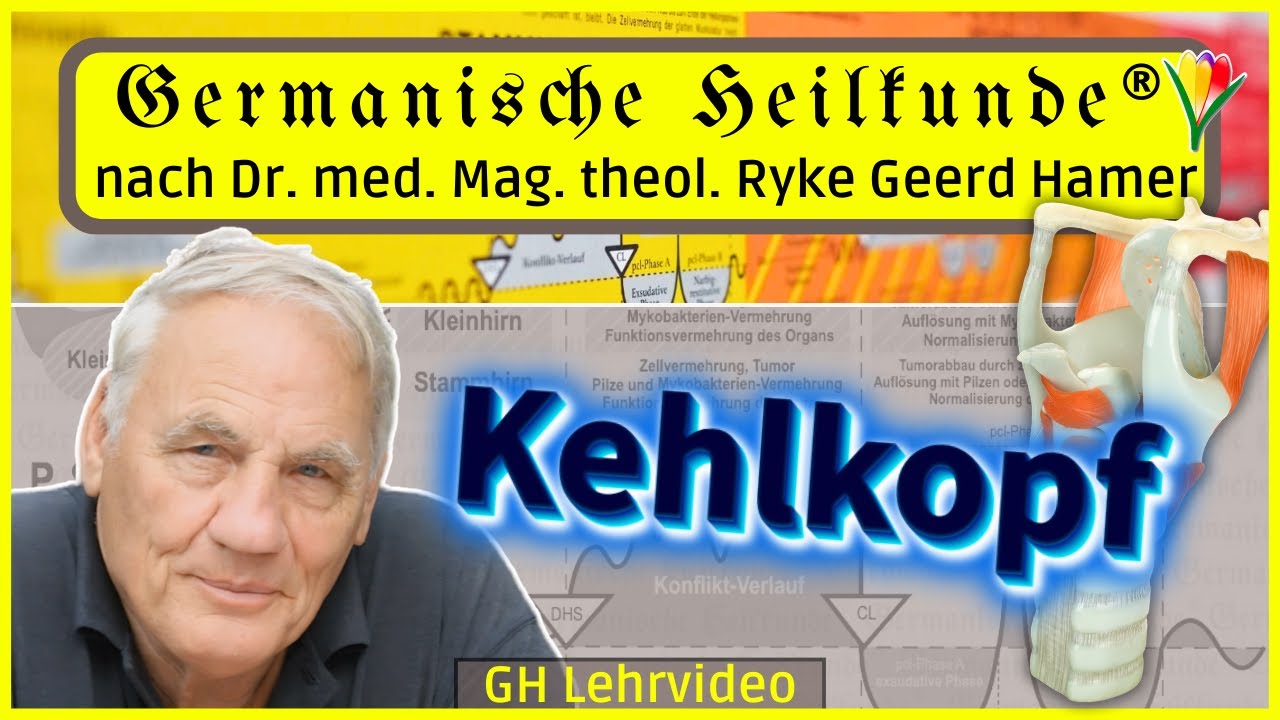 Kehlkopf ⎮ Lehrvideo ⎮ Germanische Heilkunde®
