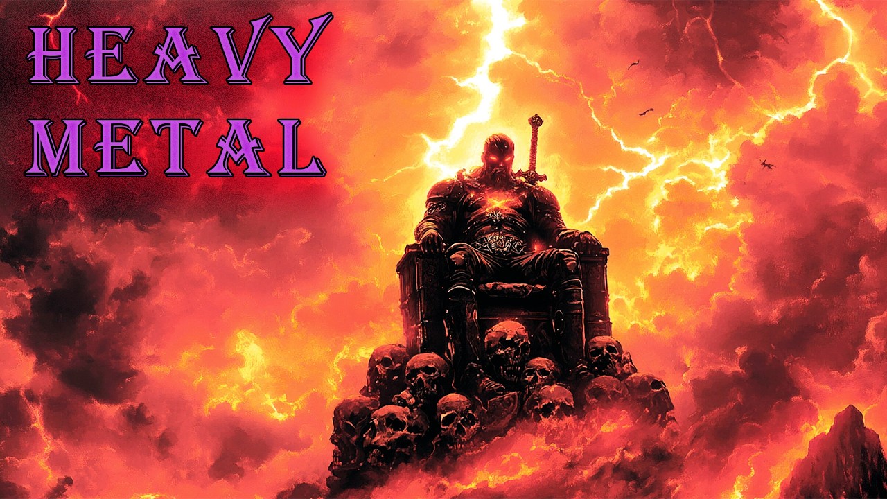 Iron and Flames: Heavy Metal Energy – Road Trip Playlist | Hard Rock for Long Drives