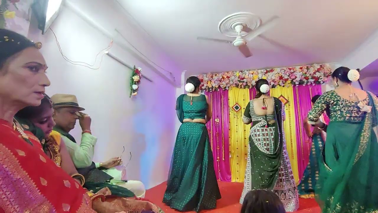Emotional Performance by Daughters for their parent's 50th Marriage anniversary at Lucknow.