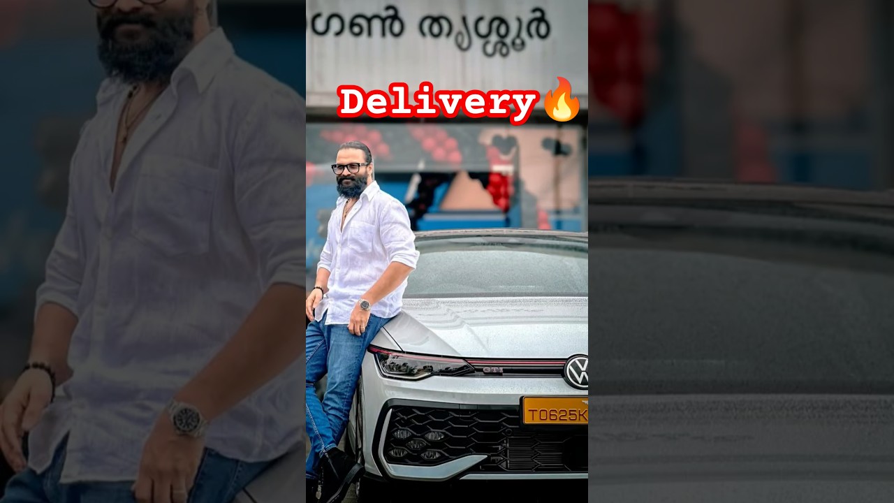 Actor Jayasurya Golf GTI Delivery 🔥 