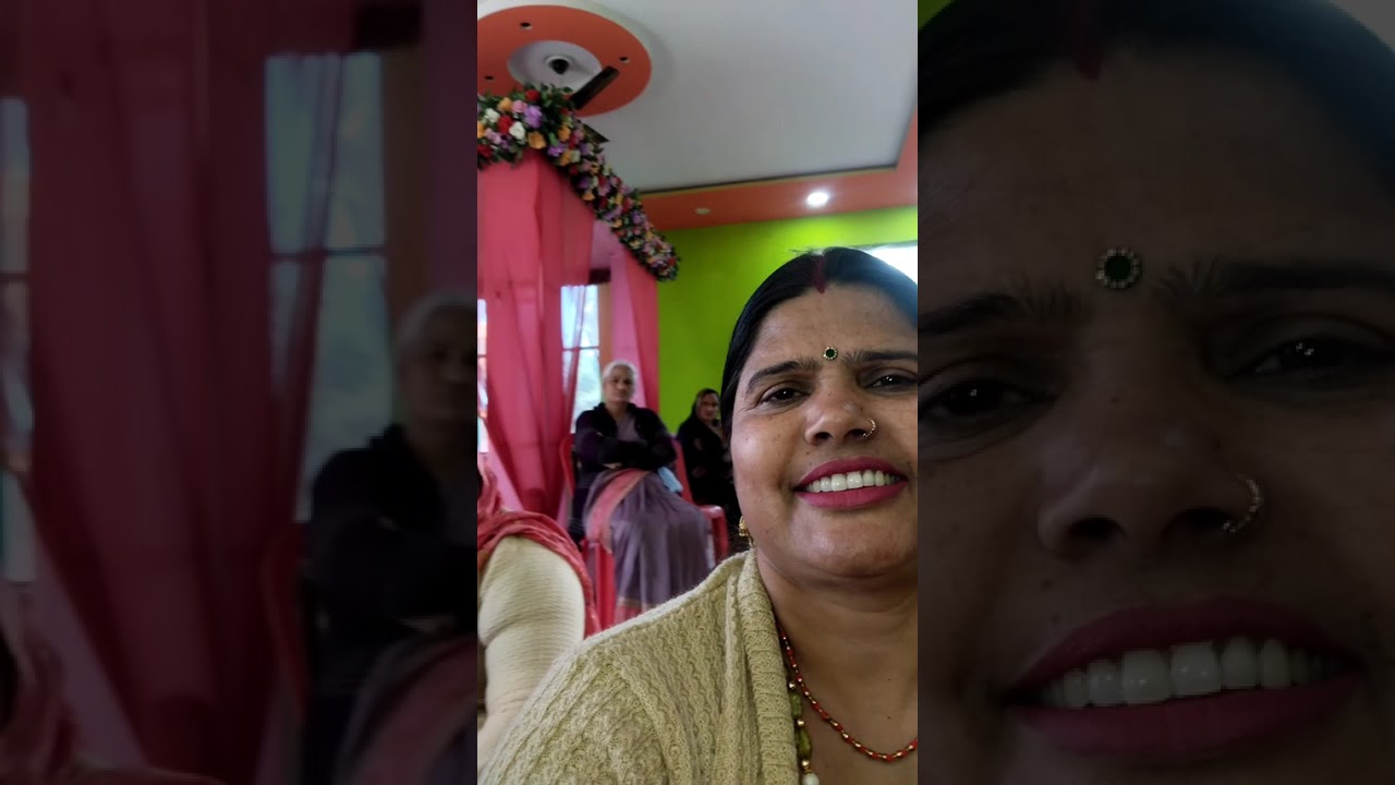 महिला संगीत में गाया राधा रानी जी और भोले नाथ जी का भजन || गुजरिया बरसाने वाली || #viralvideo 