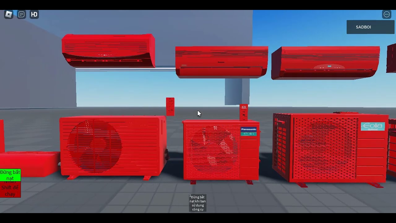 Air conditioner roblox - The air conditioner screams like crazy