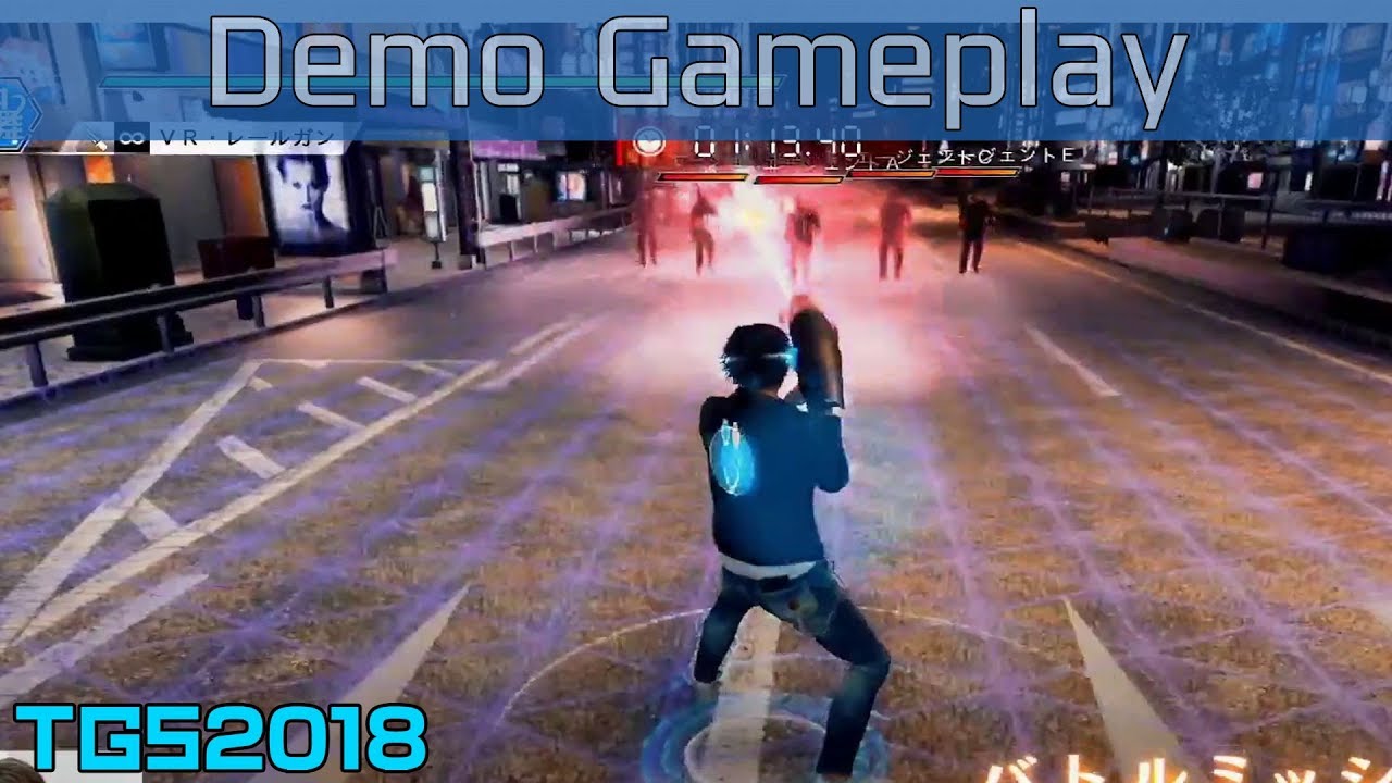 Judge Eyes (Project Judge) - TGS 2018 Extended Demo Gameplay [HD 1080P]