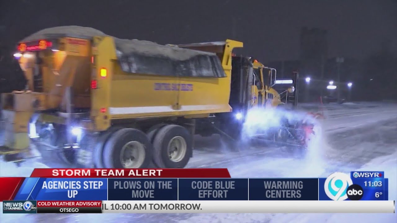 First responders ramp up prep for impending winter storm hitting Upstate New York