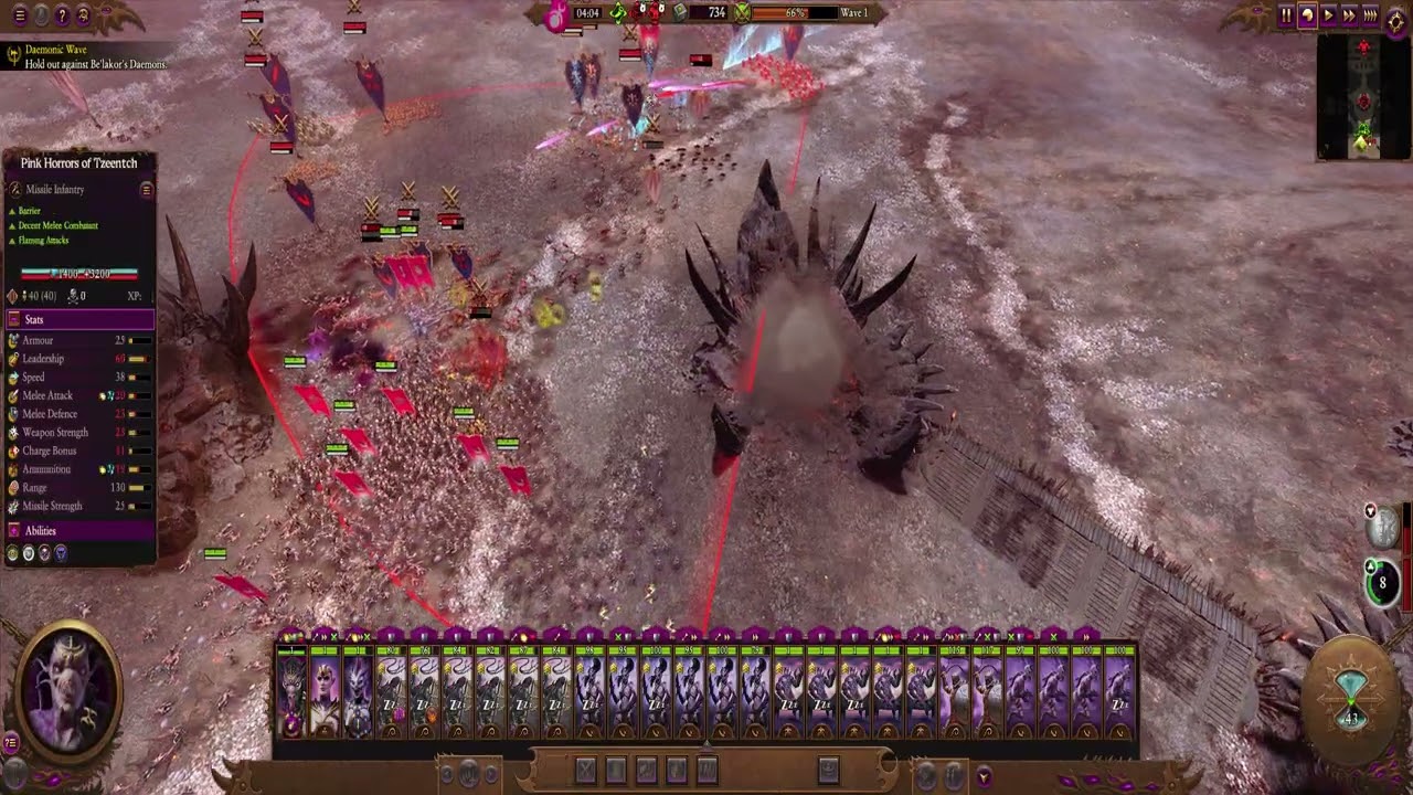 Total War WarHammer 3 Walkthrough 214 The Realm Of Chaos No Commentary