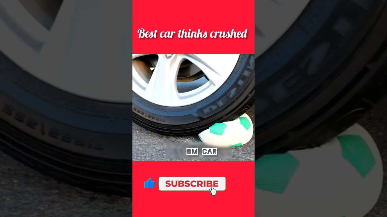 football best car crushed #cars #shorts #football #virel