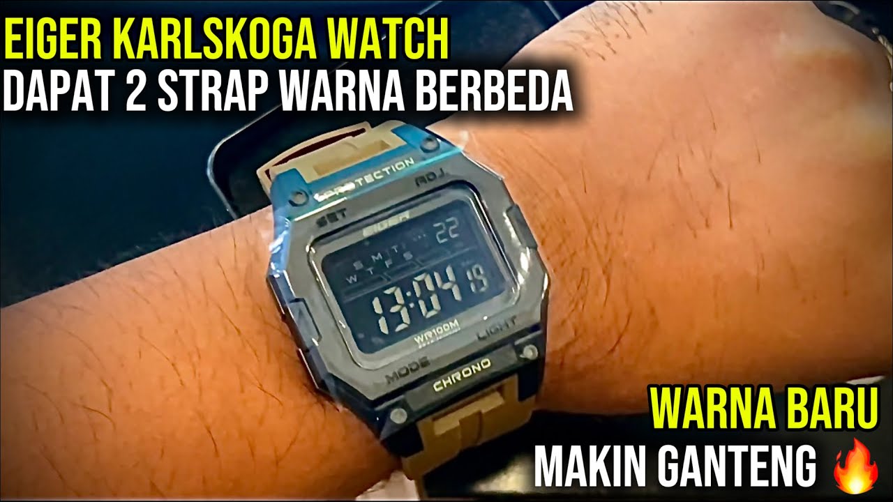 EIGER KARLSKOGA WATCH | Anti Mahal! Warna Baru makin tambah keren gini…