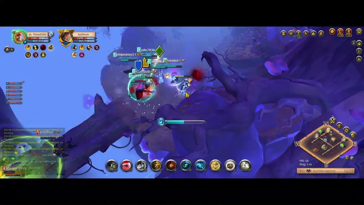 BLACK TAPE PvP Albion Ava Roads,  Dive comp