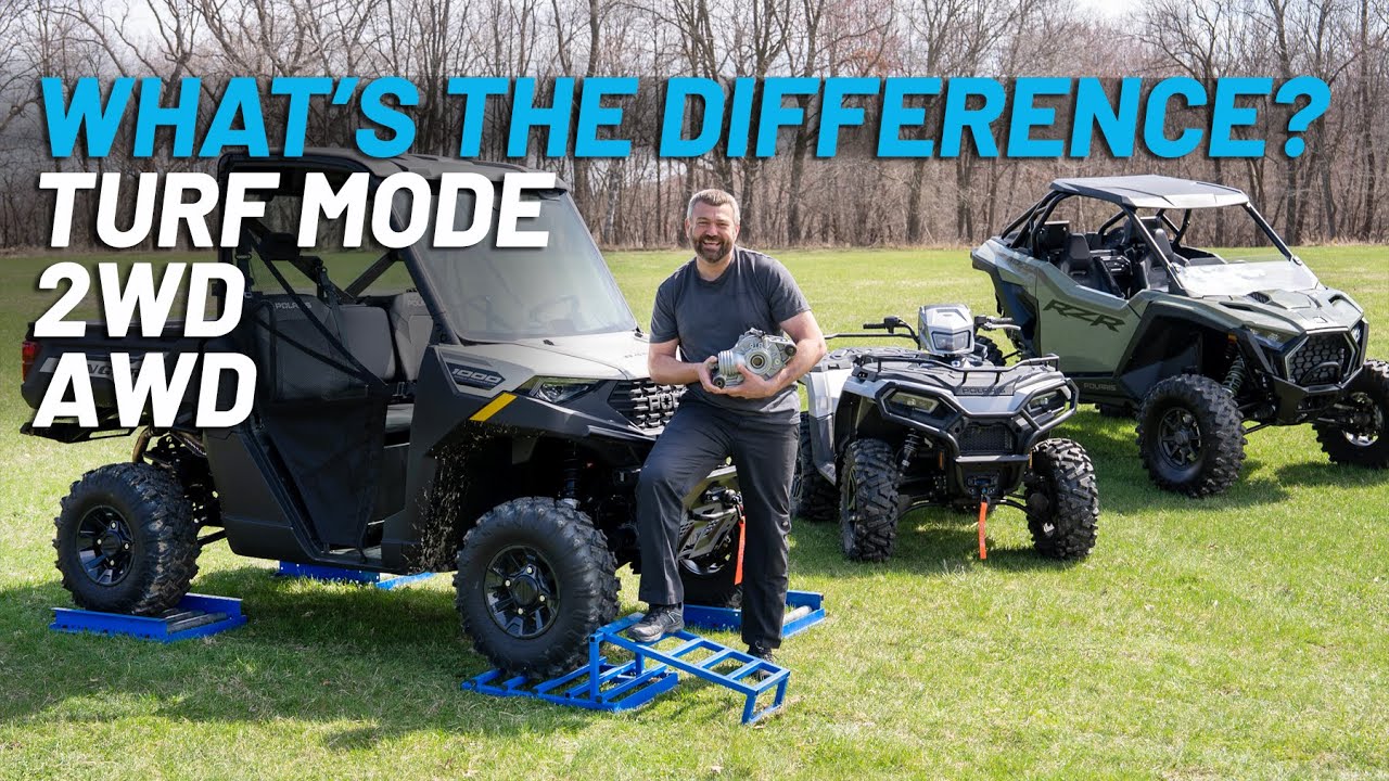 AWD, 2WD, & TURF MODE |  SHOP TALK EP. 65 | Polaris Off Road Vehicles