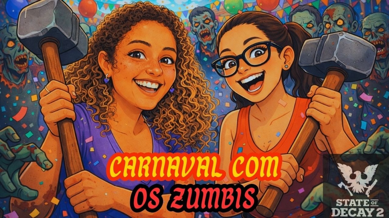 CARNAVAL COM ZUMBIS | STATE OF DECAY 2 - COOP NA ZONA LETAL