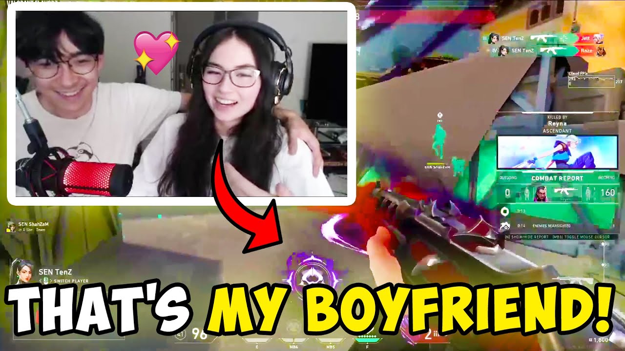 Kyedae & TenZ BEST/CUTE VALORANT MOMENTS #2 - Valorant Montage (uWu)