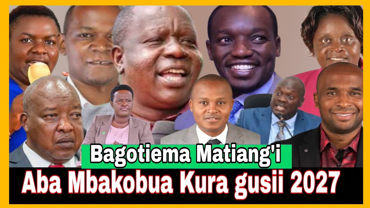 Abarai ba Gusii batachorwe pii 2027 ase ogopinga Matiang'i tarwanerera ekerogo ekenene giense kenya