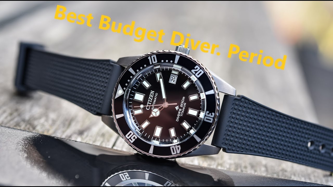 Citizen Pro Master Fujitsubo NB6021-17E - The Best Budget Diver!