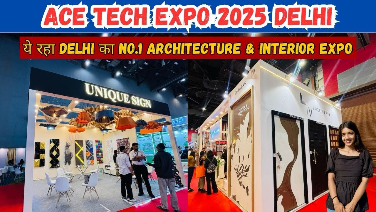 Acetech Delhi 2025|Acetech Exhibition|Acoustic Panel Manufacture in India|acetech expo 2025 delhi