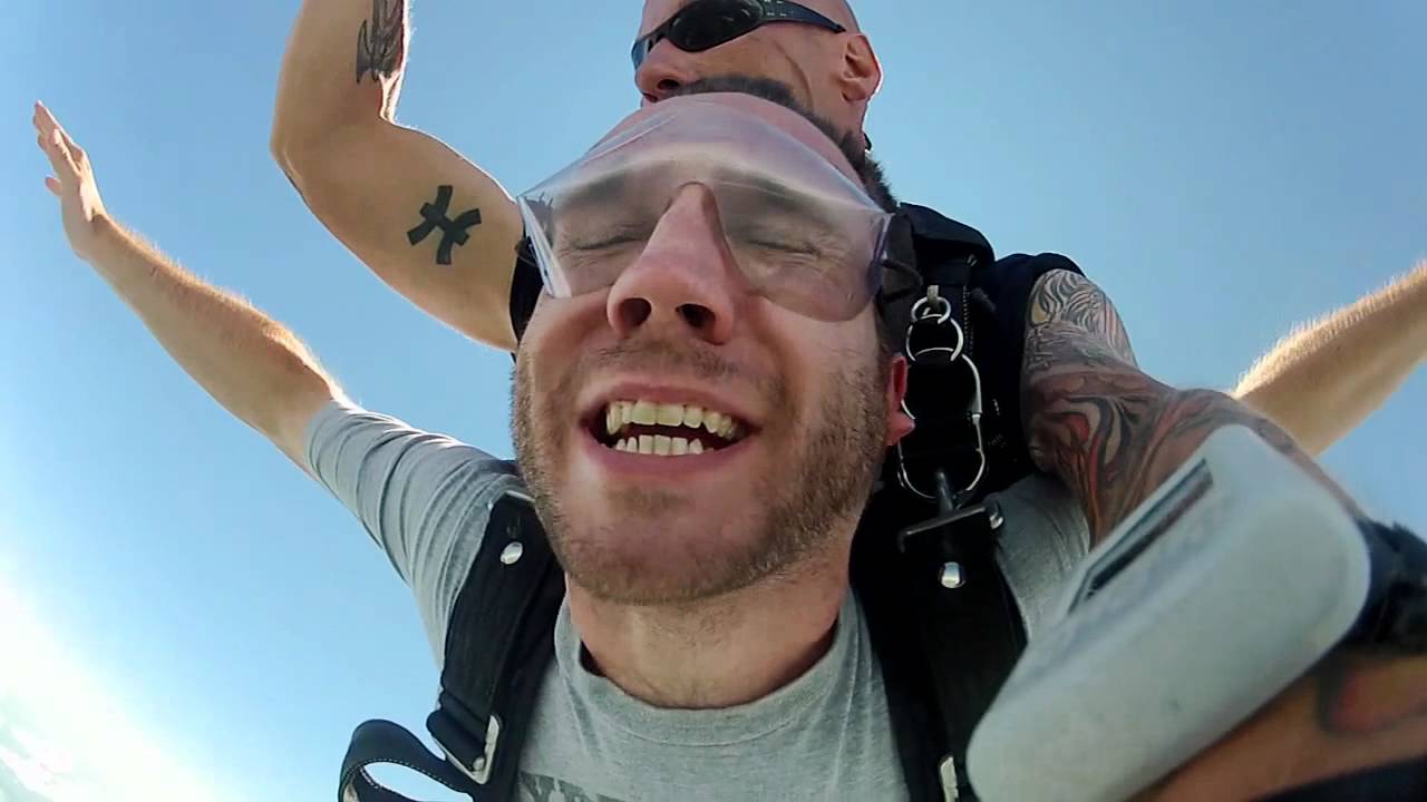 Game Informer's Skydiving Video