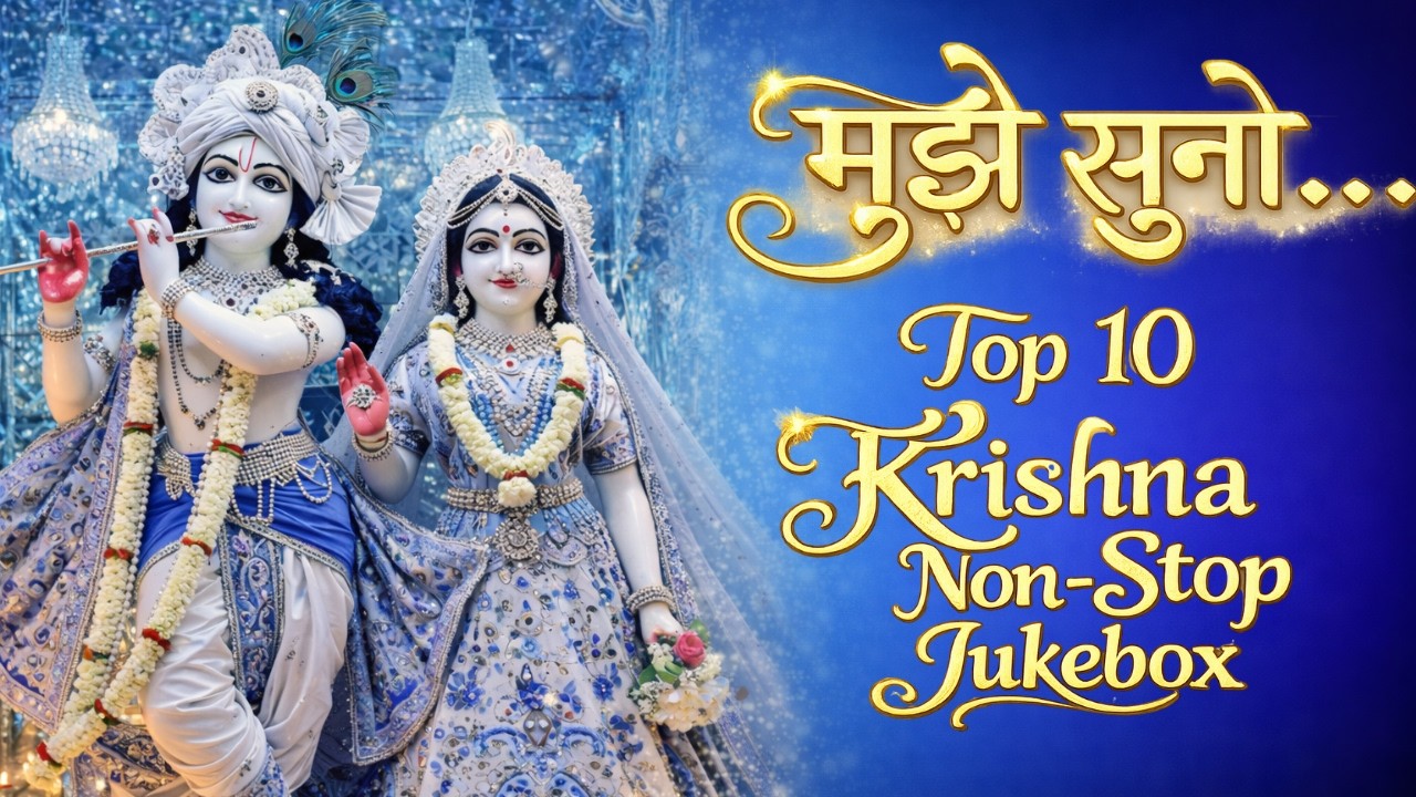 Top 10 Krishna Bhajan Non-Stop Jukebox 2026 | Soulful Krishna Radha Bhakti Songs | Param Bhakti Sur