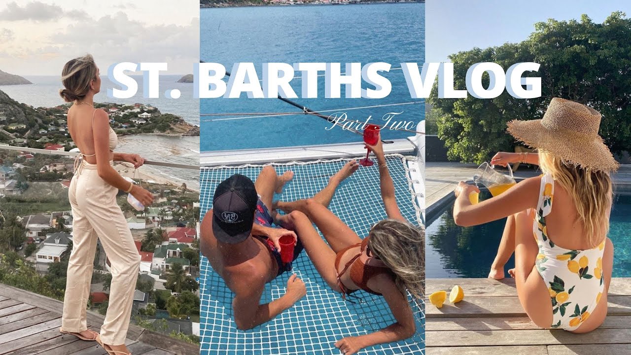 ST. BARTHS PT. 2 Vacation GRWM, Nikki Beach, Boat Day & more!