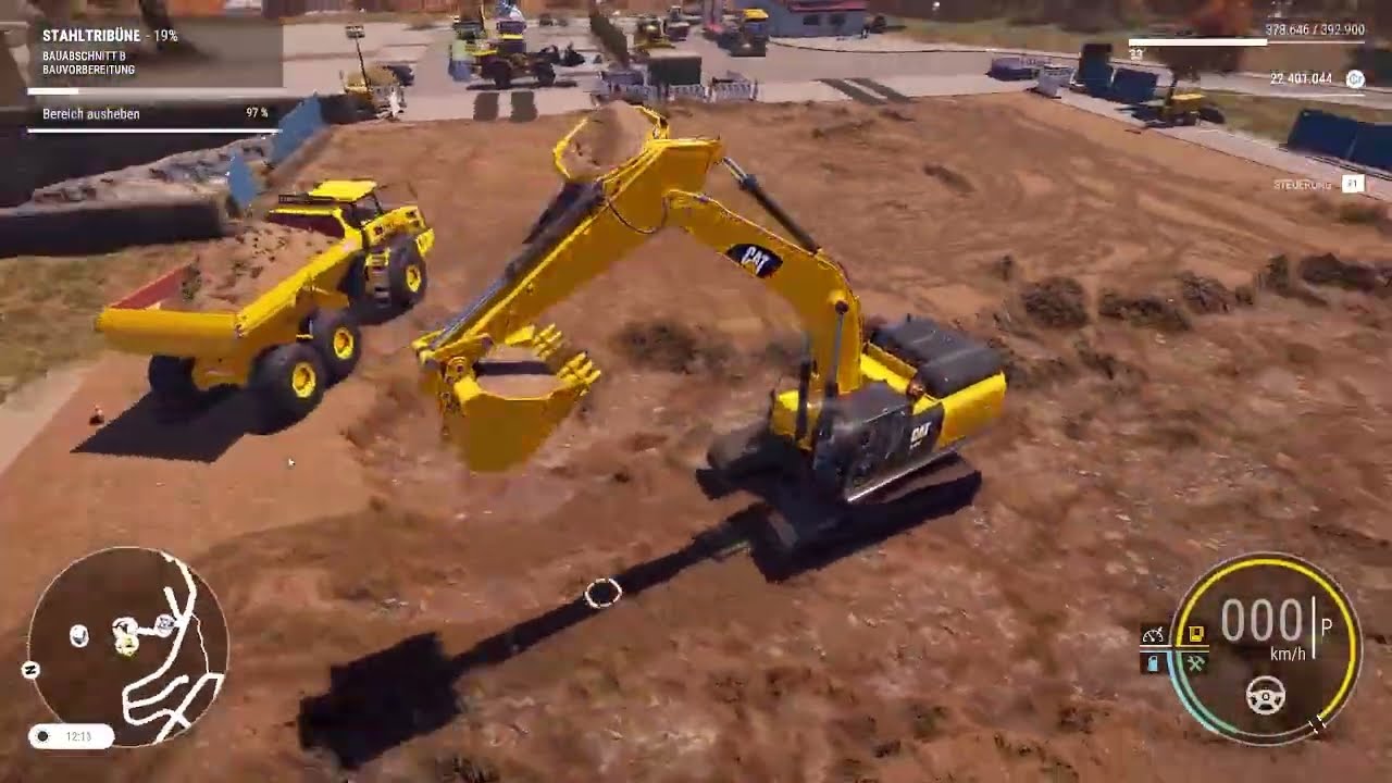 🚧Bau Simulator 2022 Wir müssen die Burg retten  Teil 9  Wir fangen an die Tribüne zu bauen🚧